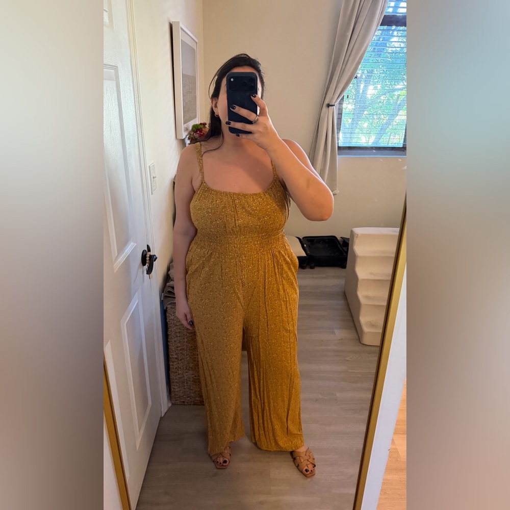 Madewell Golden Jumpsuit